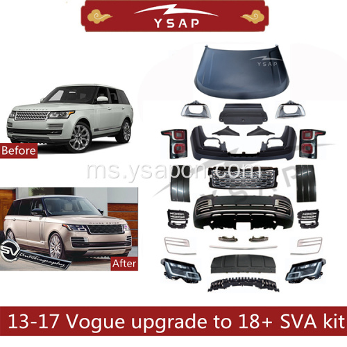 13-17 Vogue Facelift hingga 18+ SVA Body Kit